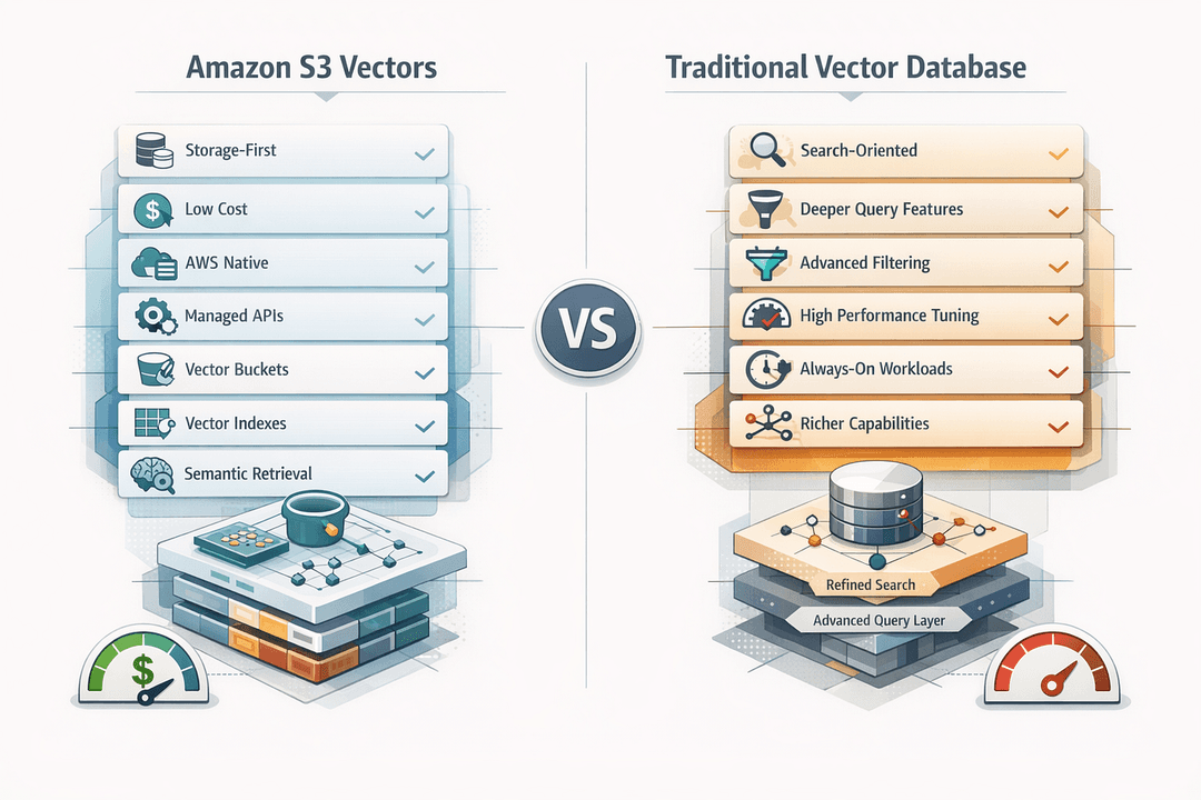 What makes it different from a traditional vector database