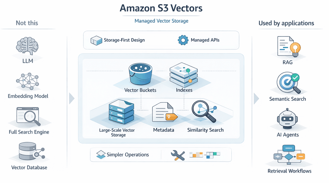 What is Amazon S3 Vectors?