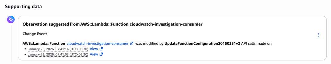 Figure 12 — Analyzing CloudTrail Logs