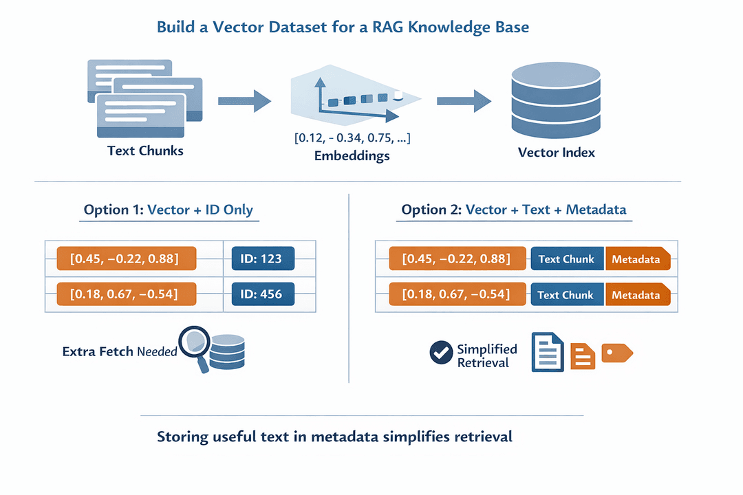 Building the vector dataset in Amazon S3 Vectors