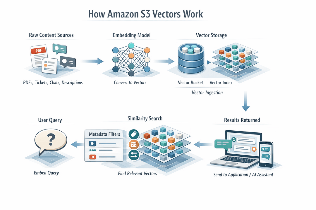 How AWS S3 Vectors Works